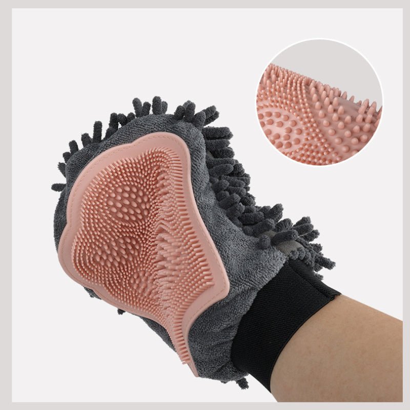 2-in-1 Pet Bathing Brush & Grooming Glove: The Ultimate Pet Grooming Tool - My Store