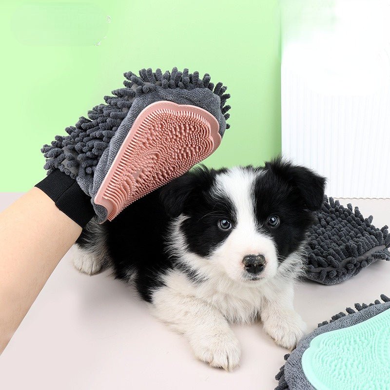 2-in-1 Pet Bathing Brush & Grooming Glove: The Ultimate Pet Grooming Tool - My Store