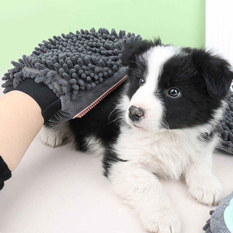 2-in-1 Pet Bathing Brush & Grooming Glove: The Ultimate Pet Grooming Tool - My Store