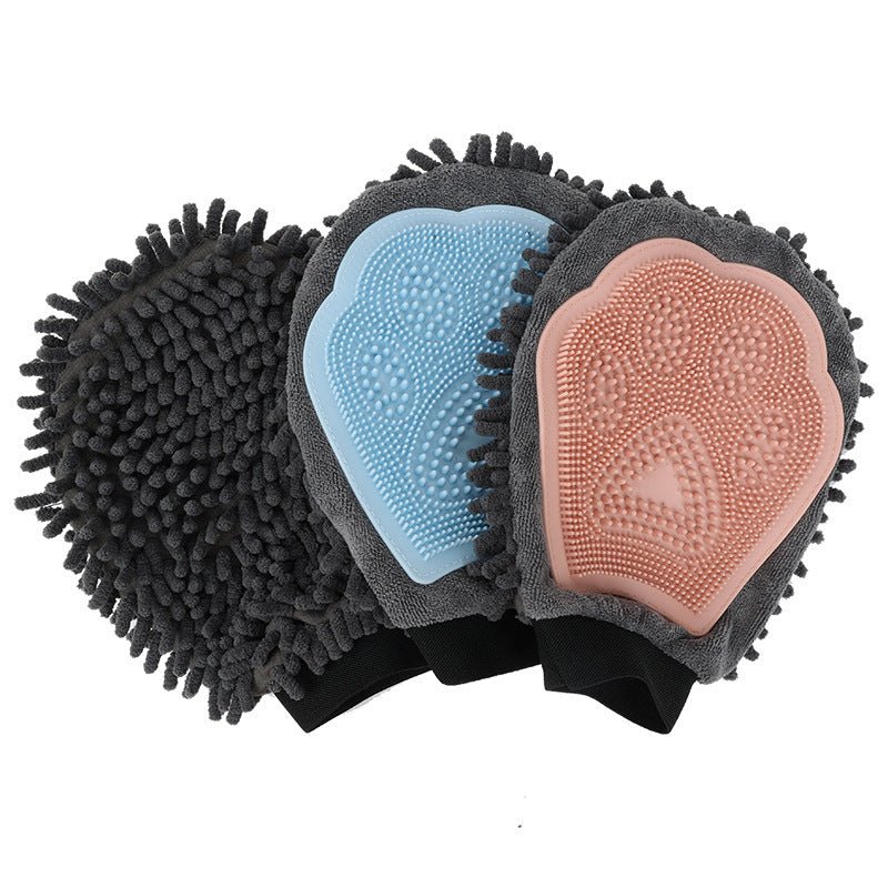 2-in-1 Pet Bathing Brush & Grooming Glove: The Ultimate Pet Grooming Tool - My Store