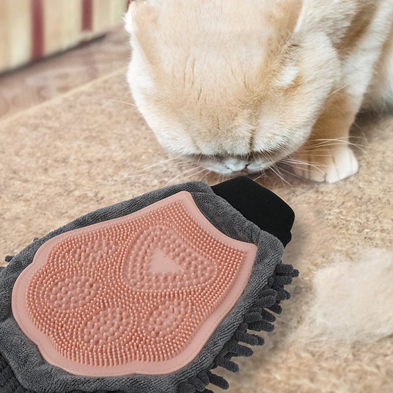 2-in-1 Pet Bathing Brush & Grooming Glove: The Ultimate Pet Grooming Tool - My Store