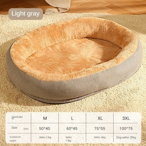 Cozy Cotton Removable & Washable Pet Bed - My Store