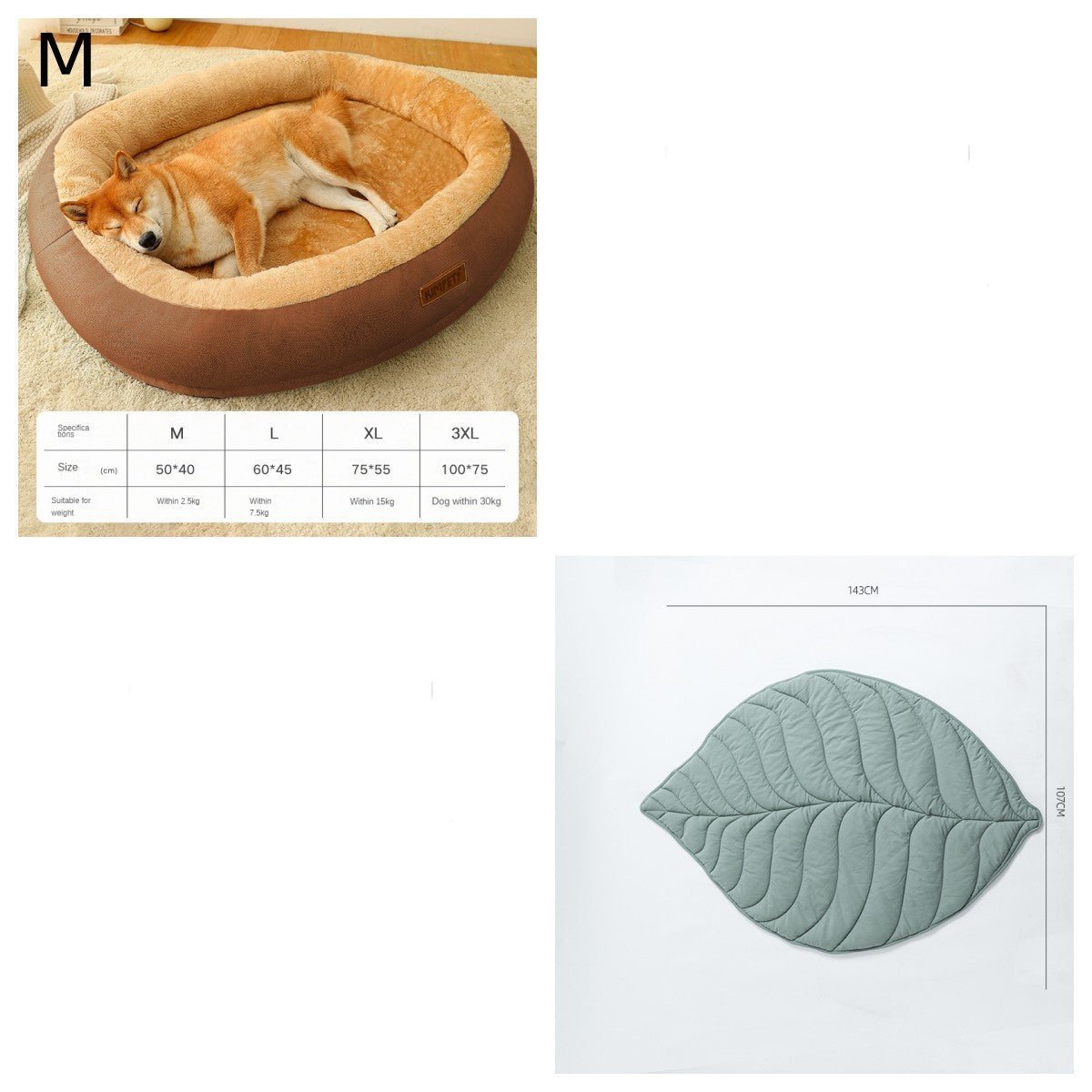 Cozy Cotton Removable & Washable Pet Bed - My Store