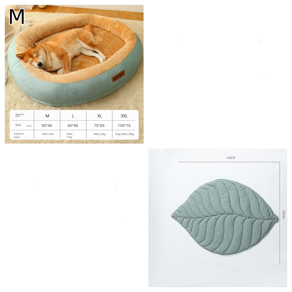 Cozy Cotton Removable & Washable Pet Bed - My Store