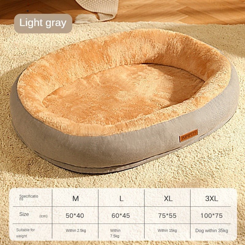 Cozy Cotton Removable & Washable Pet Bed - My Store