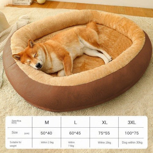 Cozy Cotton Removable & Washable Pet Bed - My Store