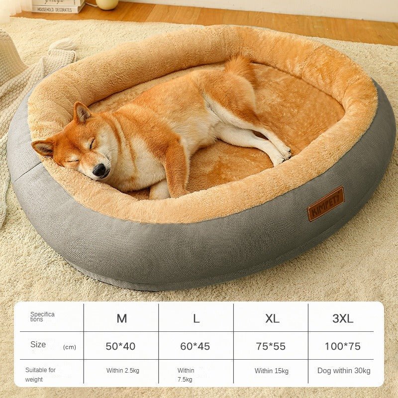 Cozy Cotton Removable & Washable Pet Bed - My Store