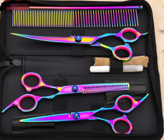 DCPET Professional Pet Grooming Scissors Set - My Store