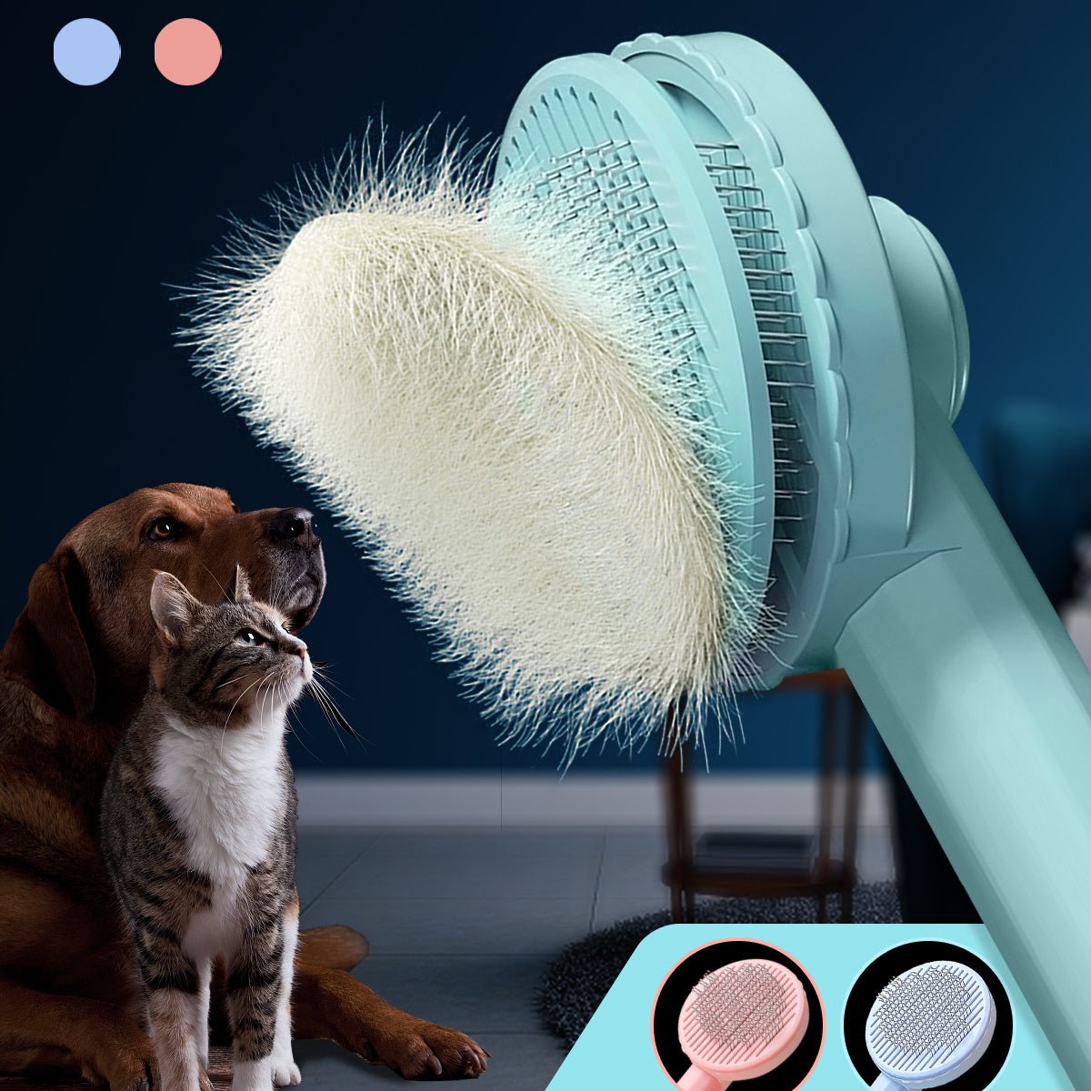 Dos GHair Comb Pet Hair Remover Brush: Ultimate Grooming Tool 🐱🐶 - My Store