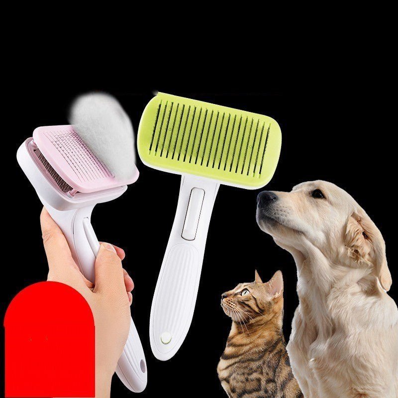 High Quality Pet Comb: Automatic Hair Brush Remover 🐶 - My Store