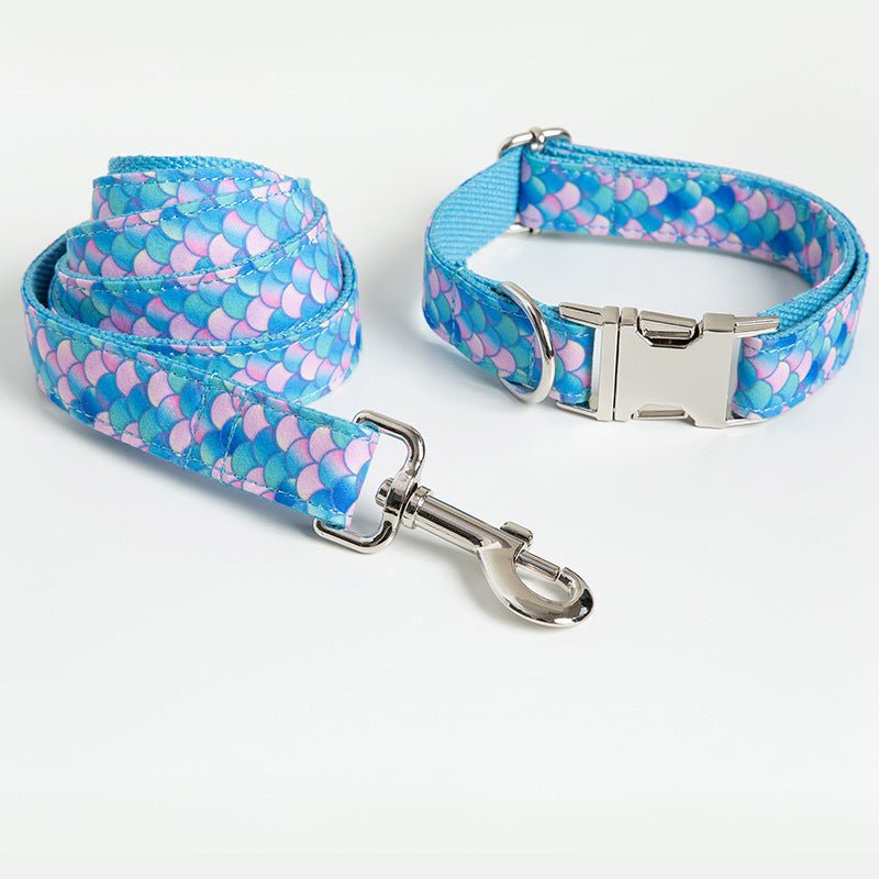 Mermaid Fantasy Dog Leash & Collar Set - My Store