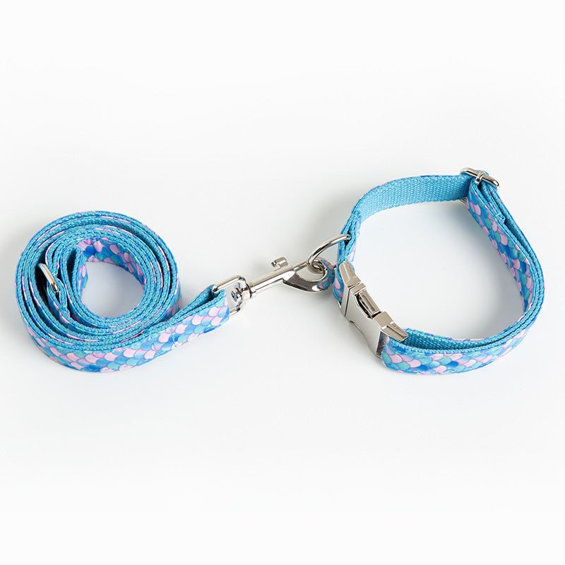 Mermaid Fantasy Dog Leash & Collar Set - My Store