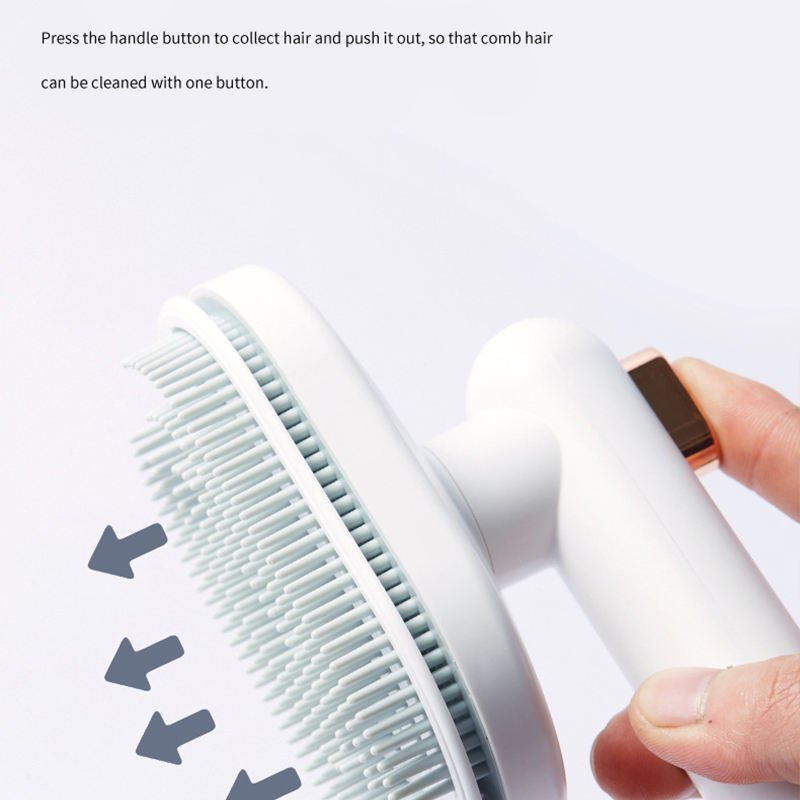 🐾 Pet Comb: Self-Cleaning Hair Removal Brush - My Store