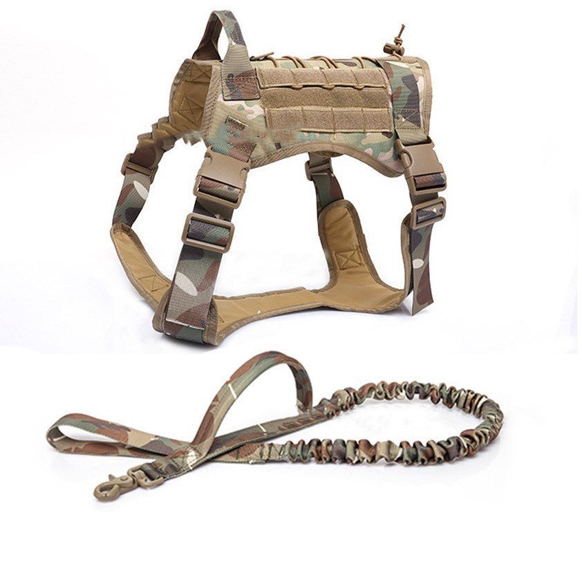 Tactical training large dog chest harness - My Store